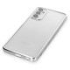 Samsung Galaxy M23 Kılıf Razer Lensli Silikon - Gümüş