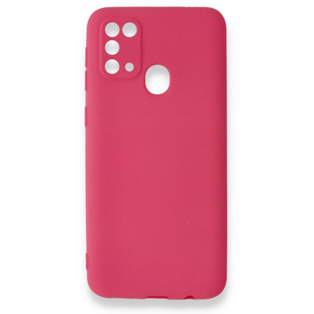 Samsung Galaxy M31 Kılıf Premium Rubber Silikon - Pembe