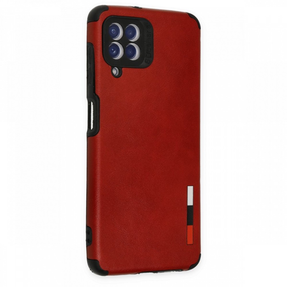 Samsung Galaxy M32 Kılıf Loop Deri Silikon - Kırmızı