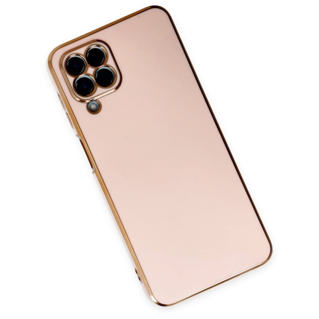 Samsung Galaxy M33 Kılıf Volet Silikon - Pembe