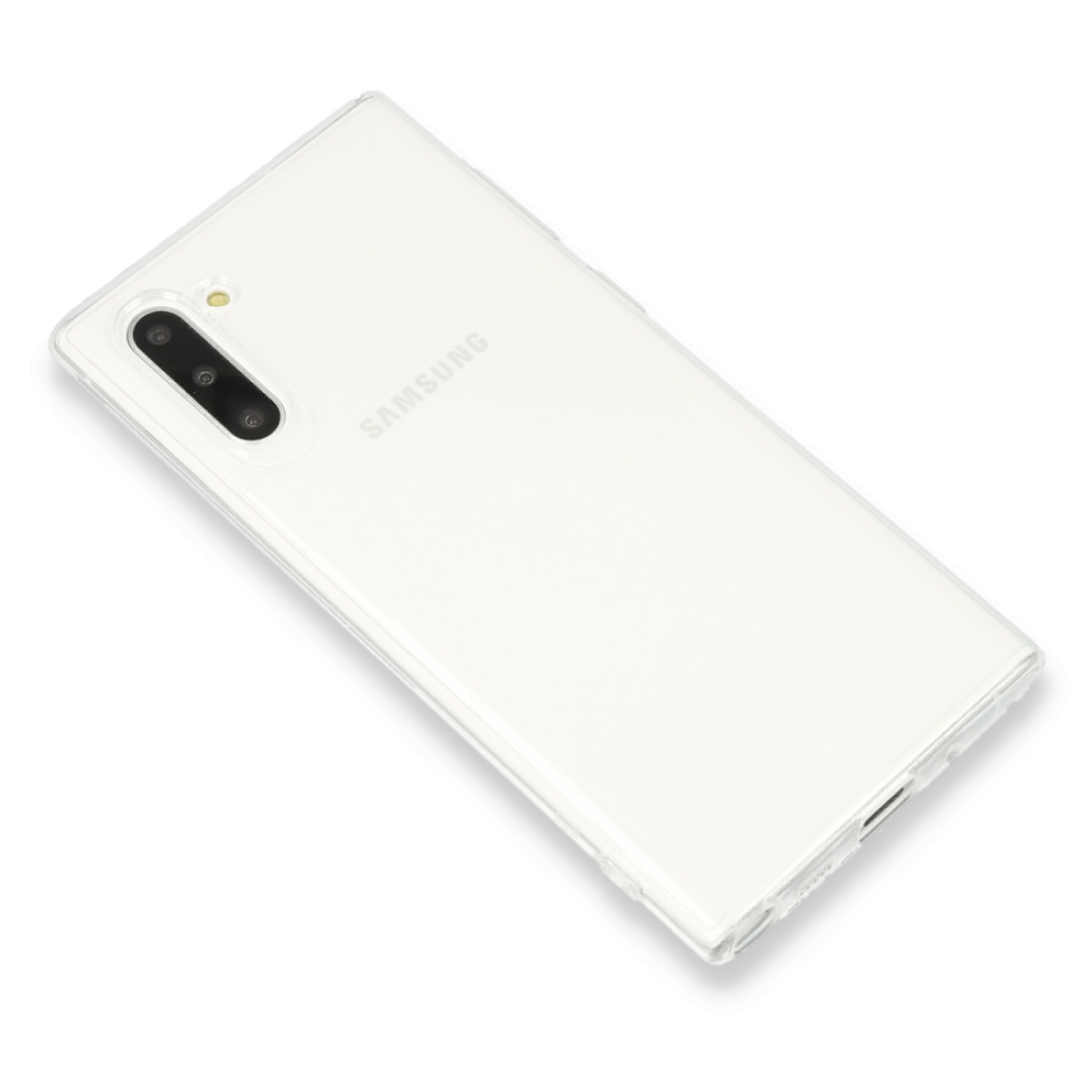 Samsung Galaxy Note 10 Kılıf Lüx Şeffaf Silikon