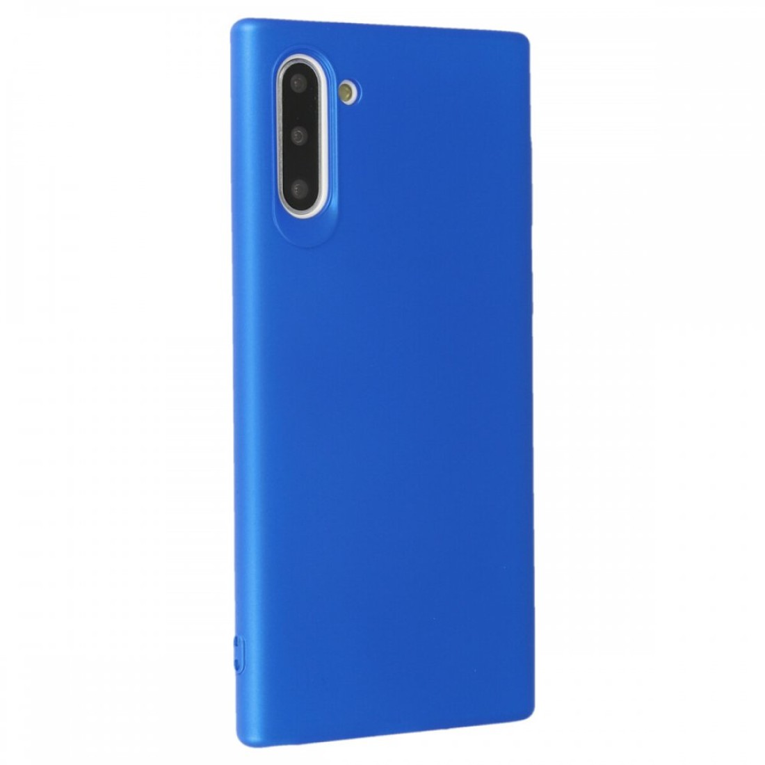 Samsung Galaxy Note 10 Kılıf Premium Rubber Silikon - Mavi