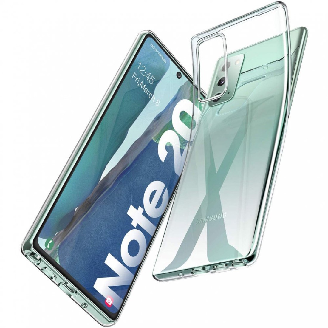 Samsung Galaxy Note 20 Kılıf Lüx Şeffaf Silikon