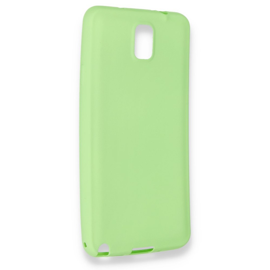 Samsung Galaxy Note 3 / N9000 Kılıf Premium Rubber Silikon - Yeşil