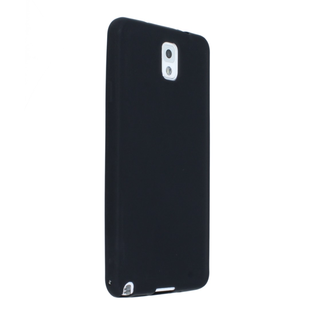 Samsung Galaxy Note 3 / N9000 Kılıf Premium Rubber Silikon - Siyah