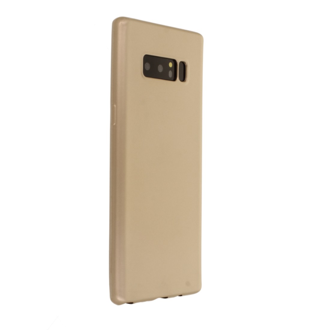 Samsung Galaxy Note 8 Kılıf Premium Rubber Silikon - Gold