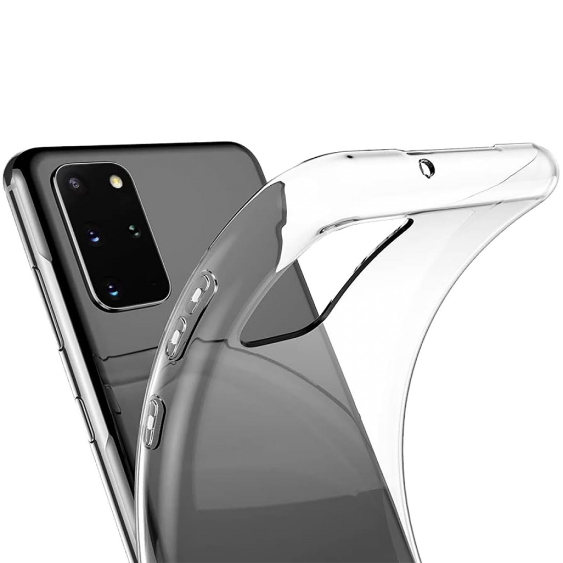 Samsung Galaxy S20 Kılıf Lüx Şeffaf Silikon