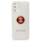 Samsung Galaxy S20 Ultra Kılıf Gros Yüzüklü Silikon - Kırmızı