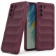 Samsung Galaxy S21 FE Kılıf Optimum Silikon - Bordo