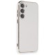 Samsung Galaxy S23 Kılıf Volet Silikon - Beyaz