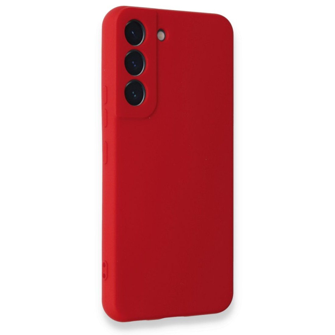 Samsung Galaxy S23 Plus Kılıf Nano içi Kadife  Silikon - Kırmızı