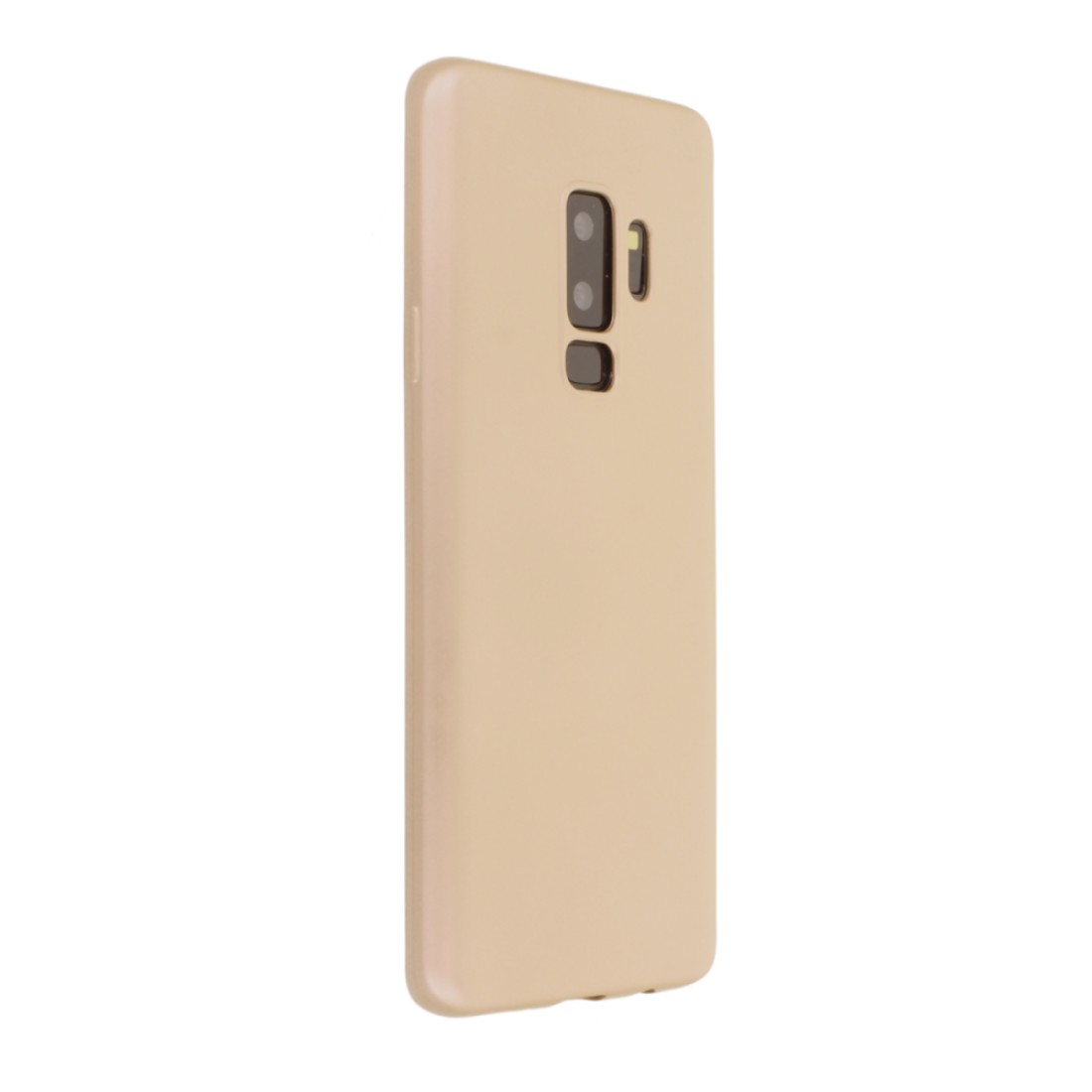 Samsung Galaxy S9 Plus Kılıf Premium Rubber Silikon - Gold