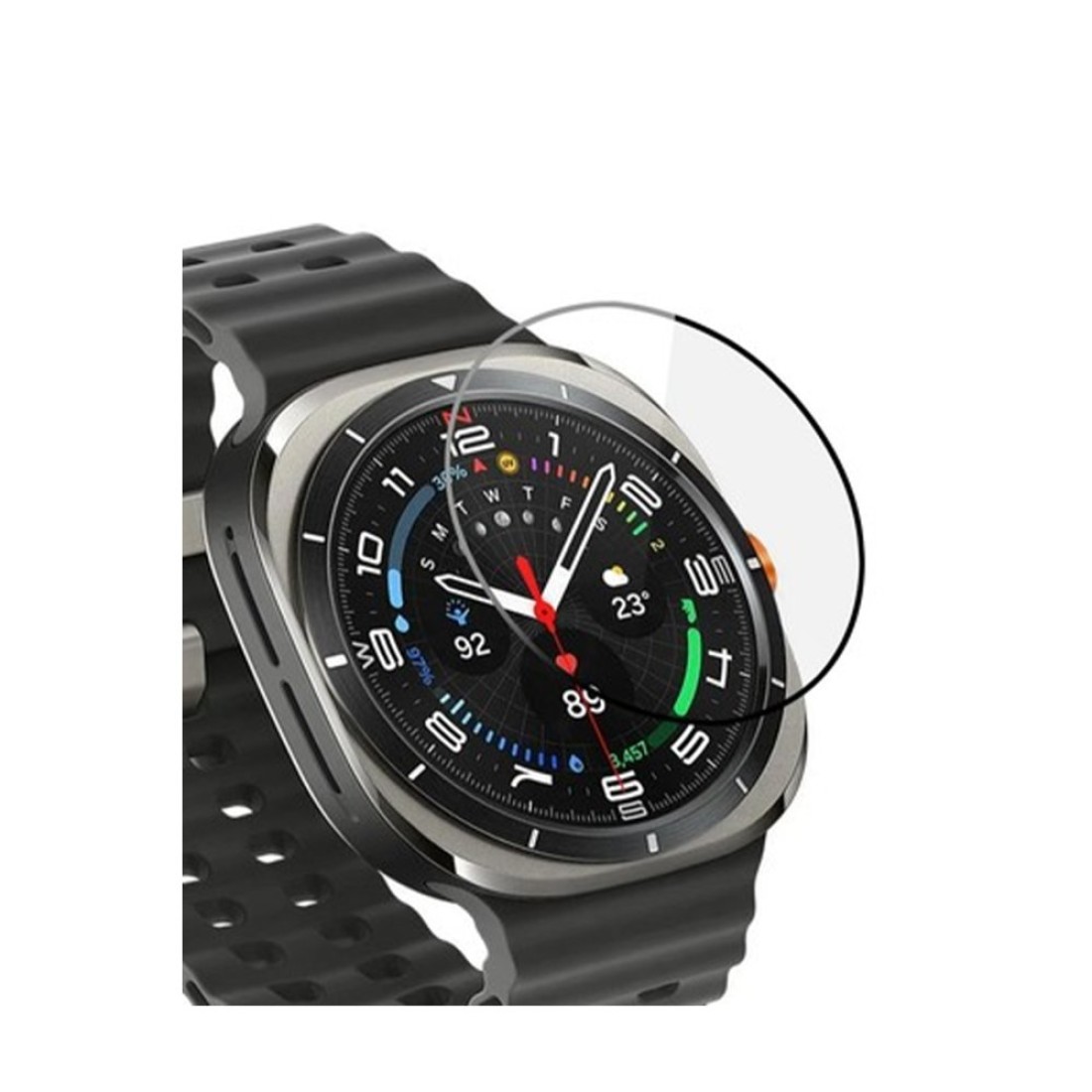 Samsung Galaxy Watch Ultra 47mm Polymer Nano Ekran Koruyucu - Şeffaf