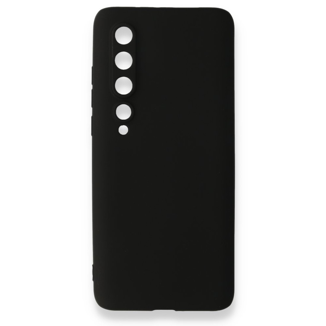 Xiaomi Mi 10 Kılıf Premium Rubber Silikon - Siyah