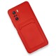 Xiaomi Mi 11i Kılıf Kelvin Kartvizitli Silikon - Kırmızı