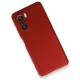 Xiaomi Mi 11i Kılıf Premium Rubber Silikon - Kırmızı