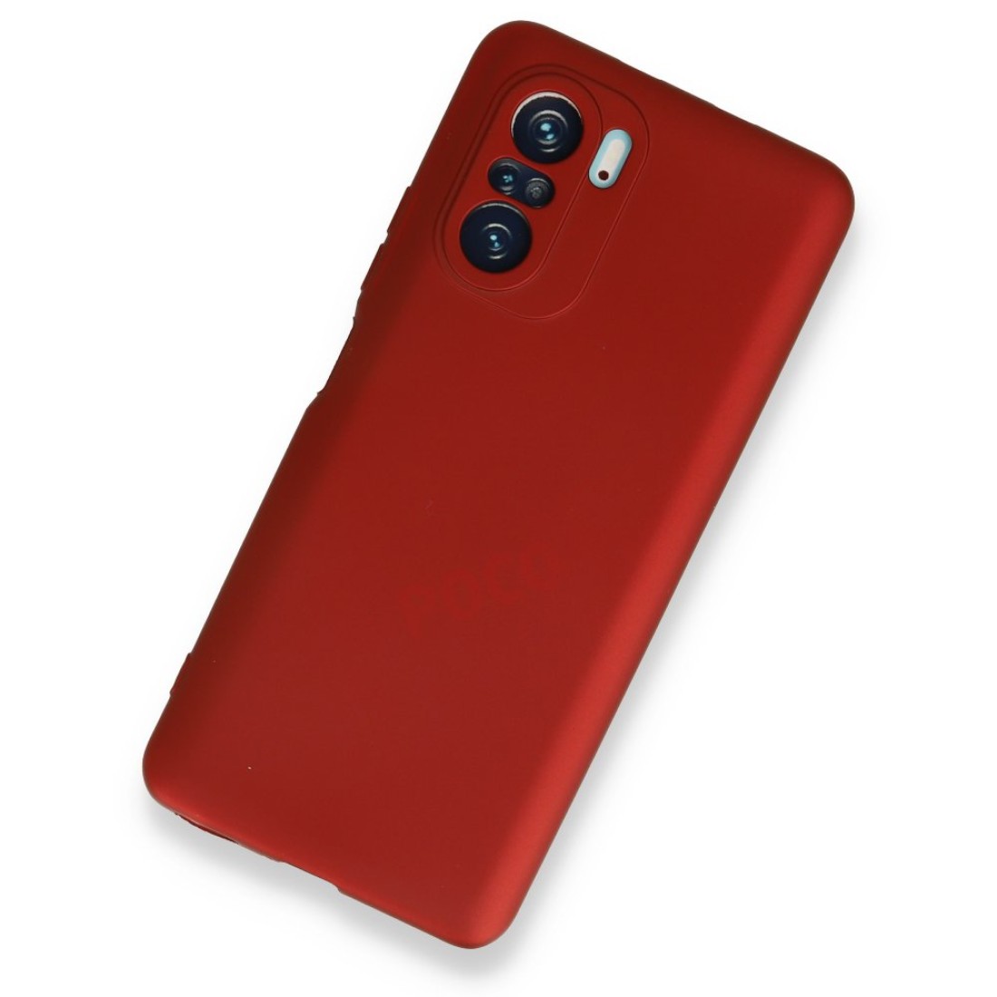 Xiaomi Mi 11i Kılıf Premium Rubber Silikon - Kırmızı