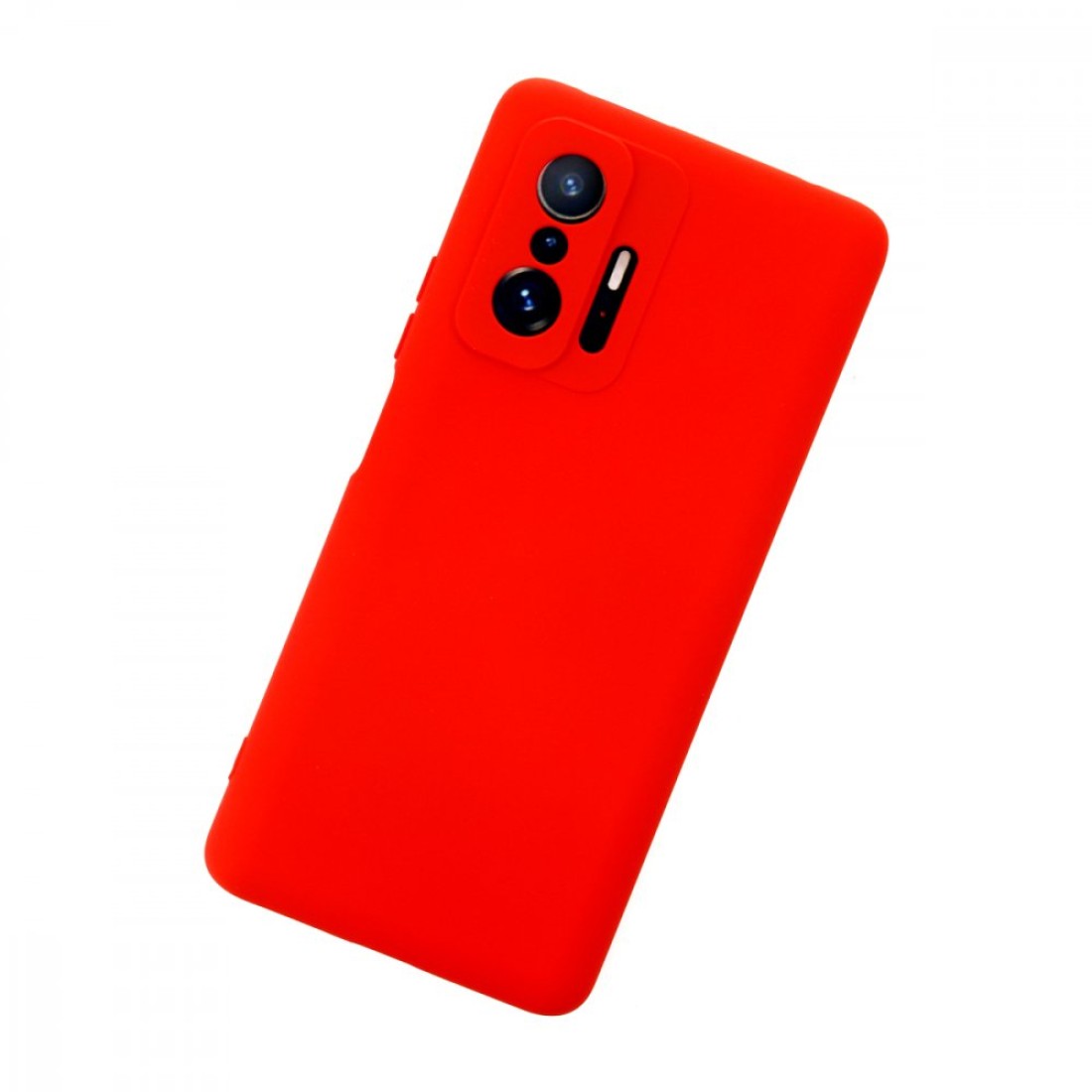 Xiaomi Mi 11T Kılıf Nano içi Kadife  Silikon - Kırmızı