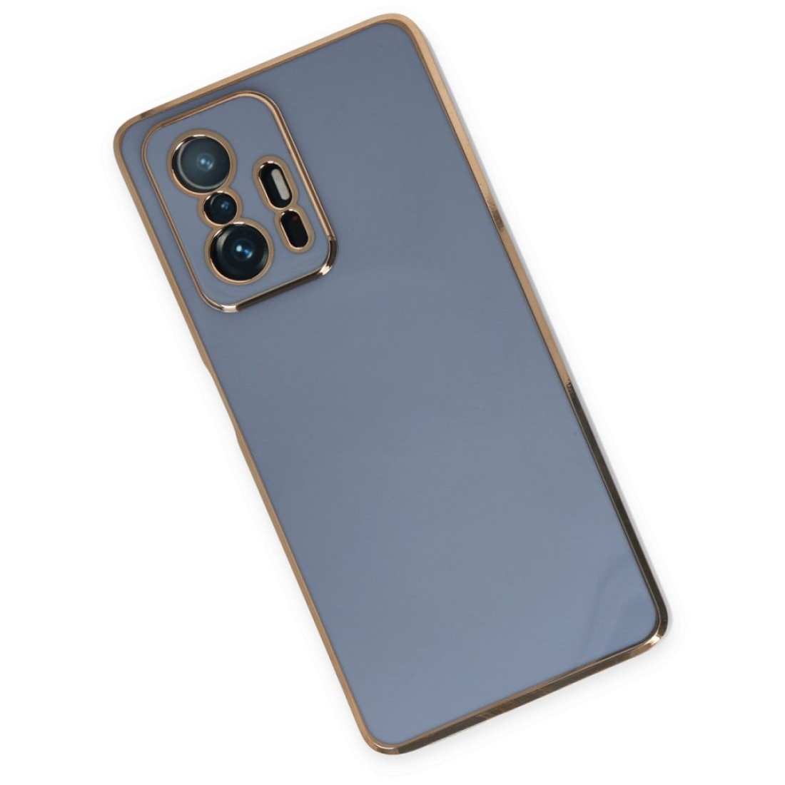 Xiaomi Mi 11T Kılıf Volet Silikon - Mavi