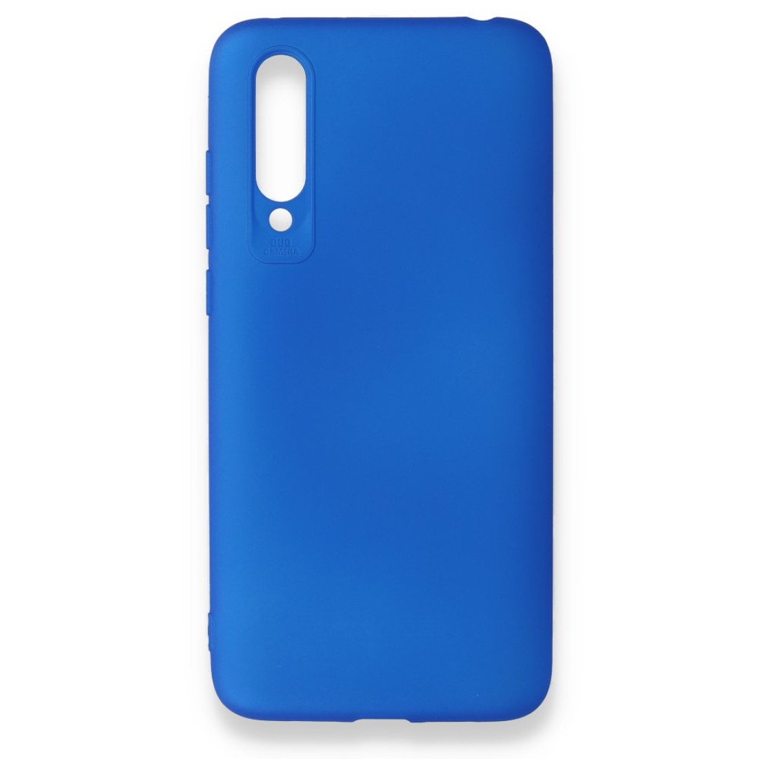 Xiaomi Mi 9 Lite Kılıf Premium Rubber Silikon - Mavi