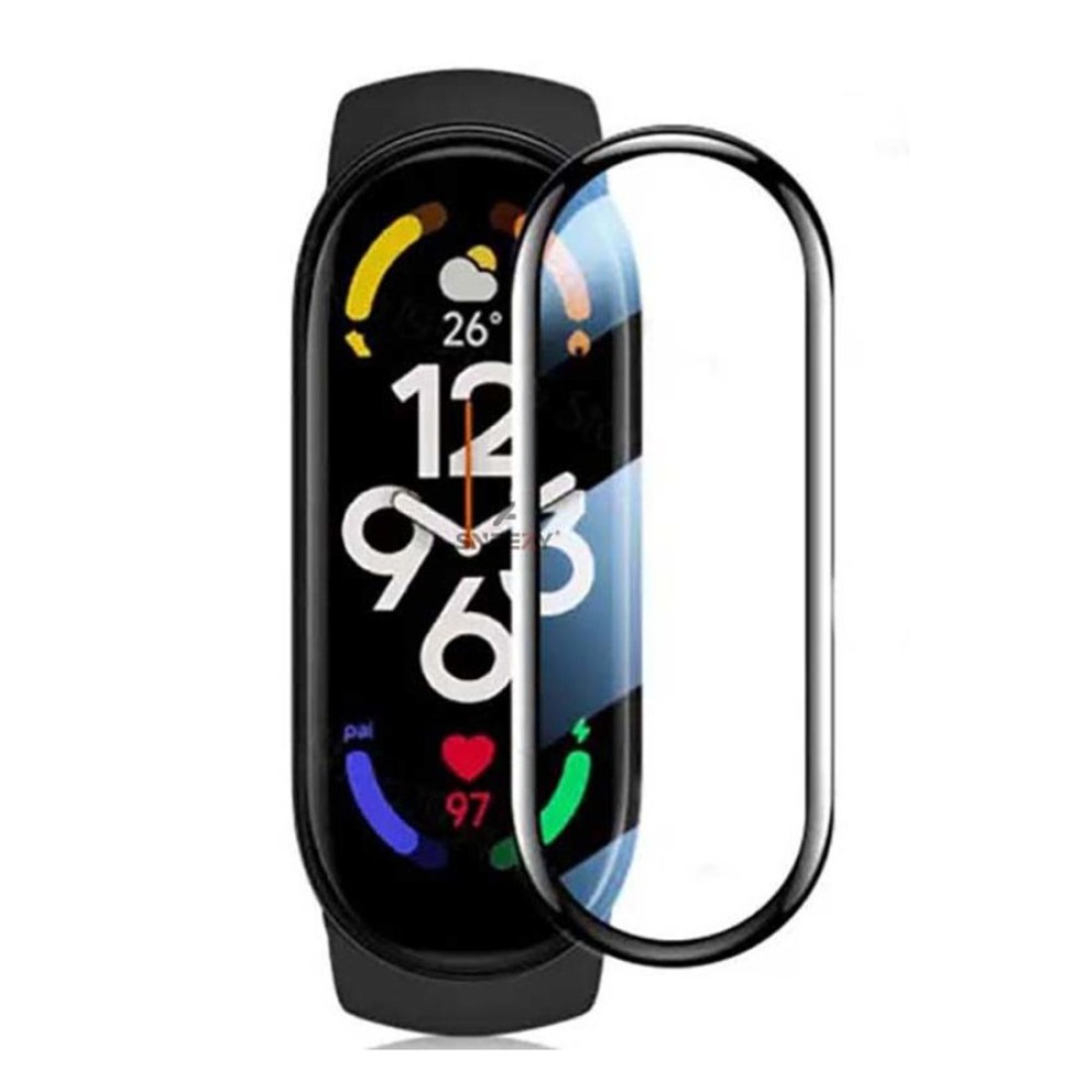 Xiaomi Mi Band 7 Polymer Nano Ekran Koruyucu - Şeffaf