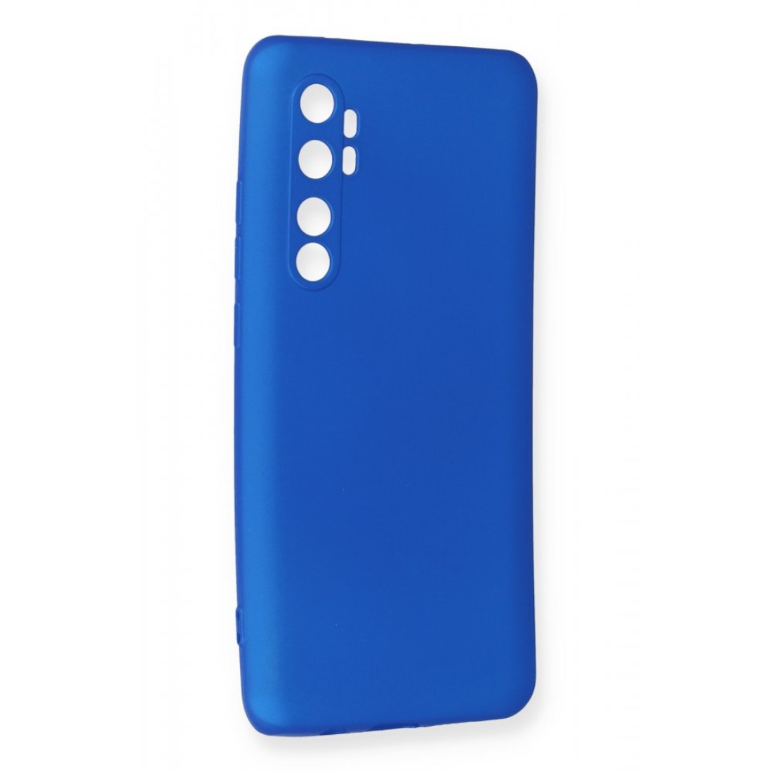 Xiaomi Mi Note 10 Lite Kılıf Premium Rubber Silikon - Mavi