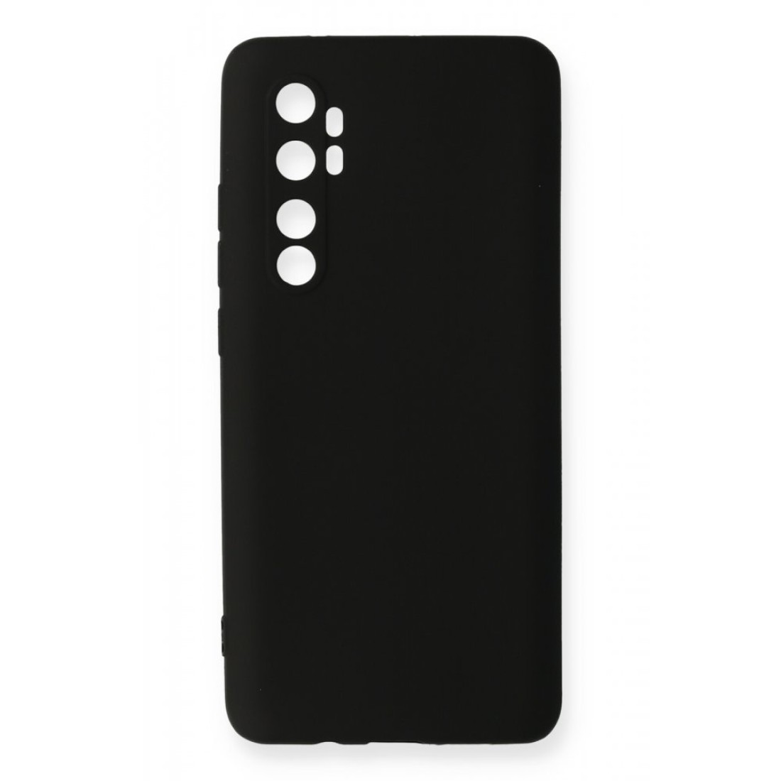 Xiaomi Mi Note 10 Lite Kılıf Premium Rubber Silikon - Siyah