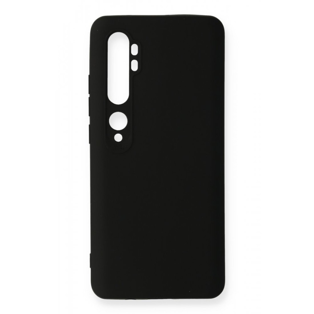 Xiaomi Mi Note 10 Kılıf Premium Rubber Silikon - Siyah