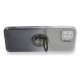 Oppo A73 Kılıf Simli Yüzüklü Silikon - Siyah