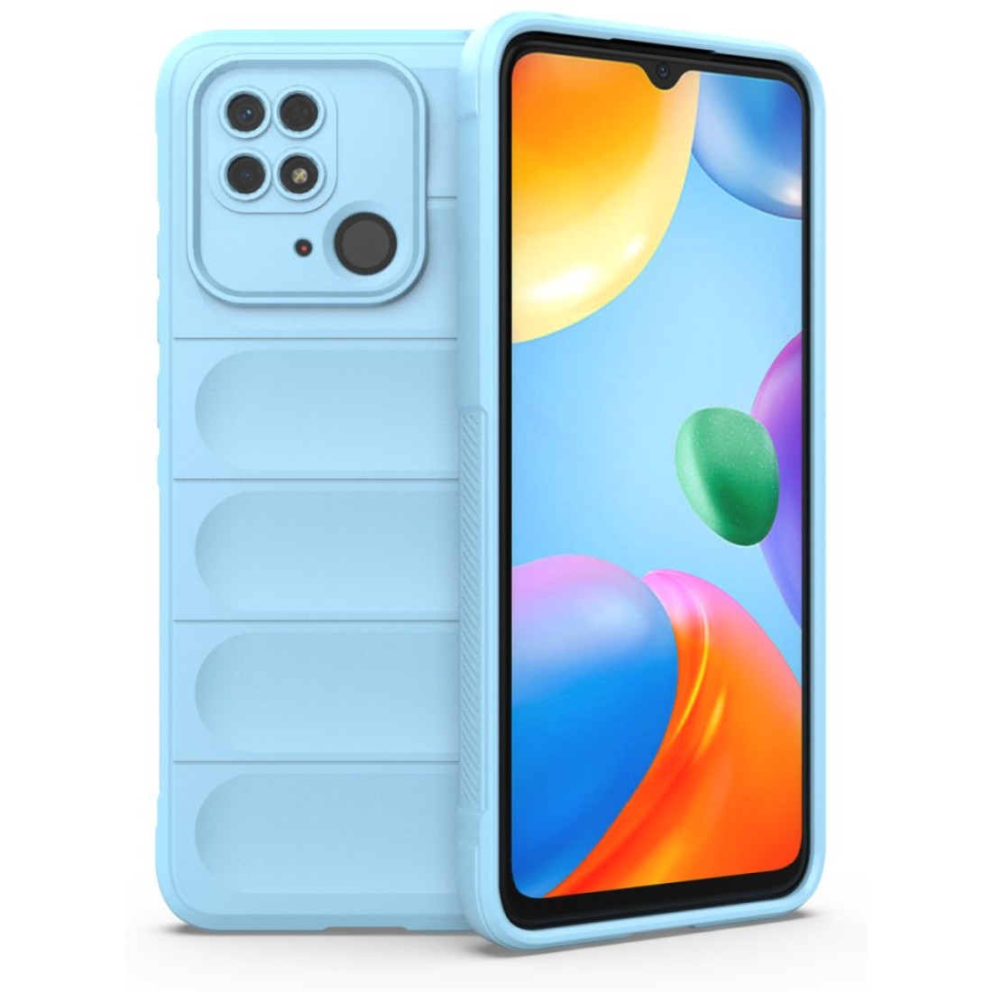 Xiaomi Poco C40 Kılıf Optimum Silikon - Sky Blue