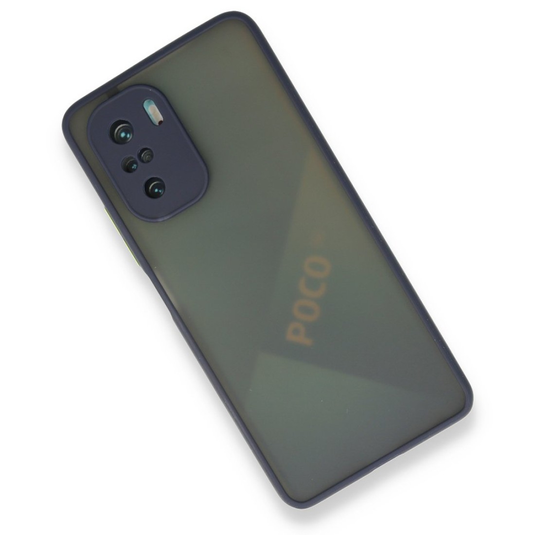 Xiaomi Poco F3 Kılıf Montreal Silikon Kapak - Lacivert