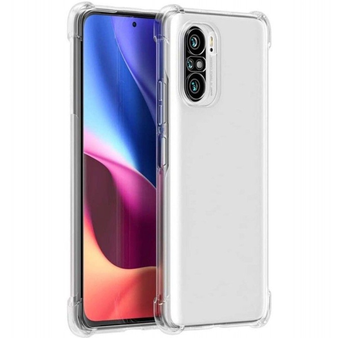 Xiaomi Poco F3 Kılıf Olex Tpu Silikon - Şeffaf