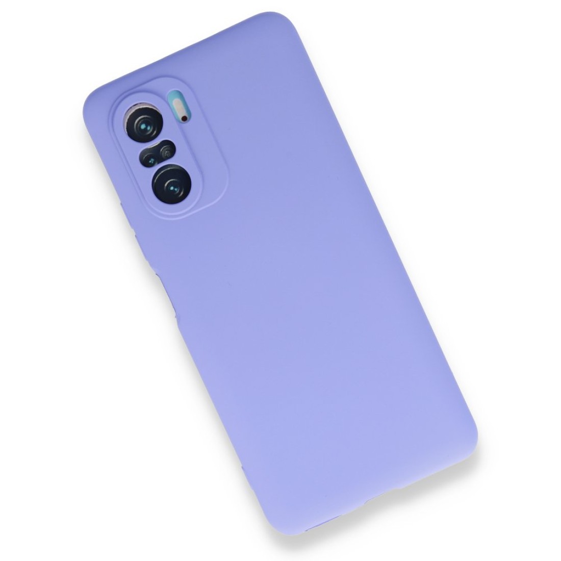 Xiaomi Poco F3 Kılıf Premium Rubber Silikon - Lila