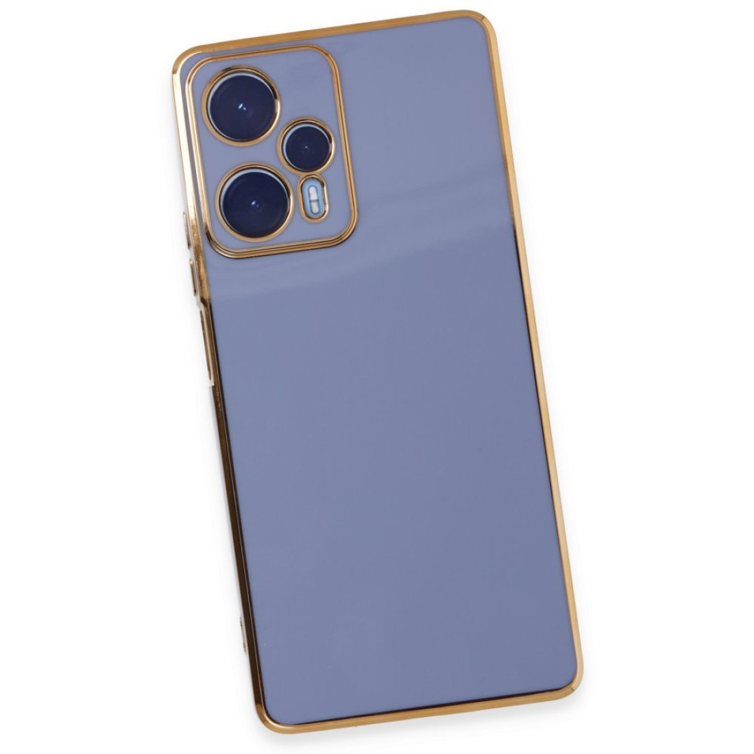 Xiaomi Poco F5 Kılıf Volet Silikon - Mavi