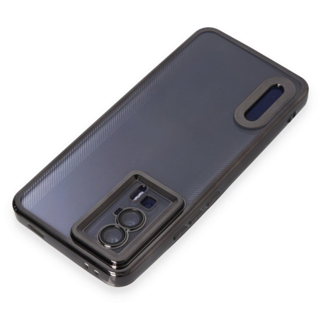 Xiaomi Poco F5 Pro Kılıf Slot Silikon - Siyah