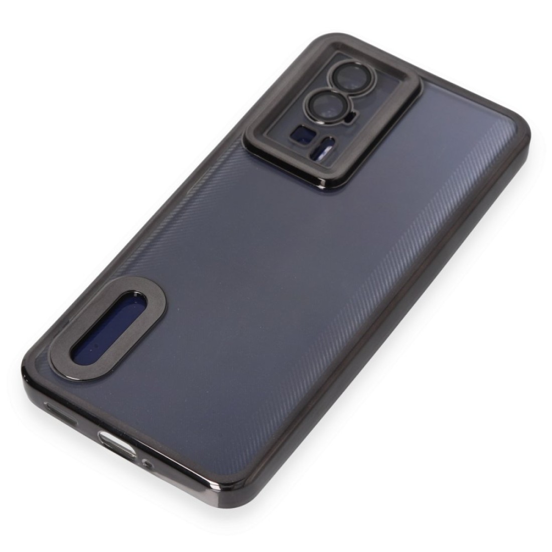 Xiaomi Poco F5 Pro Kılıf Slot Silikon - Siyah