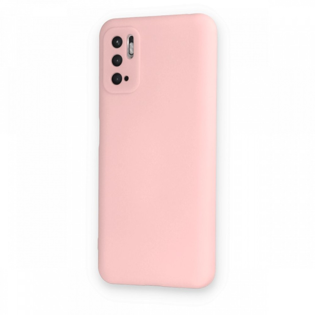 Xiaomi Poco M3 Pro Kılıf Nano içi Kadife  Silikon - Pudra