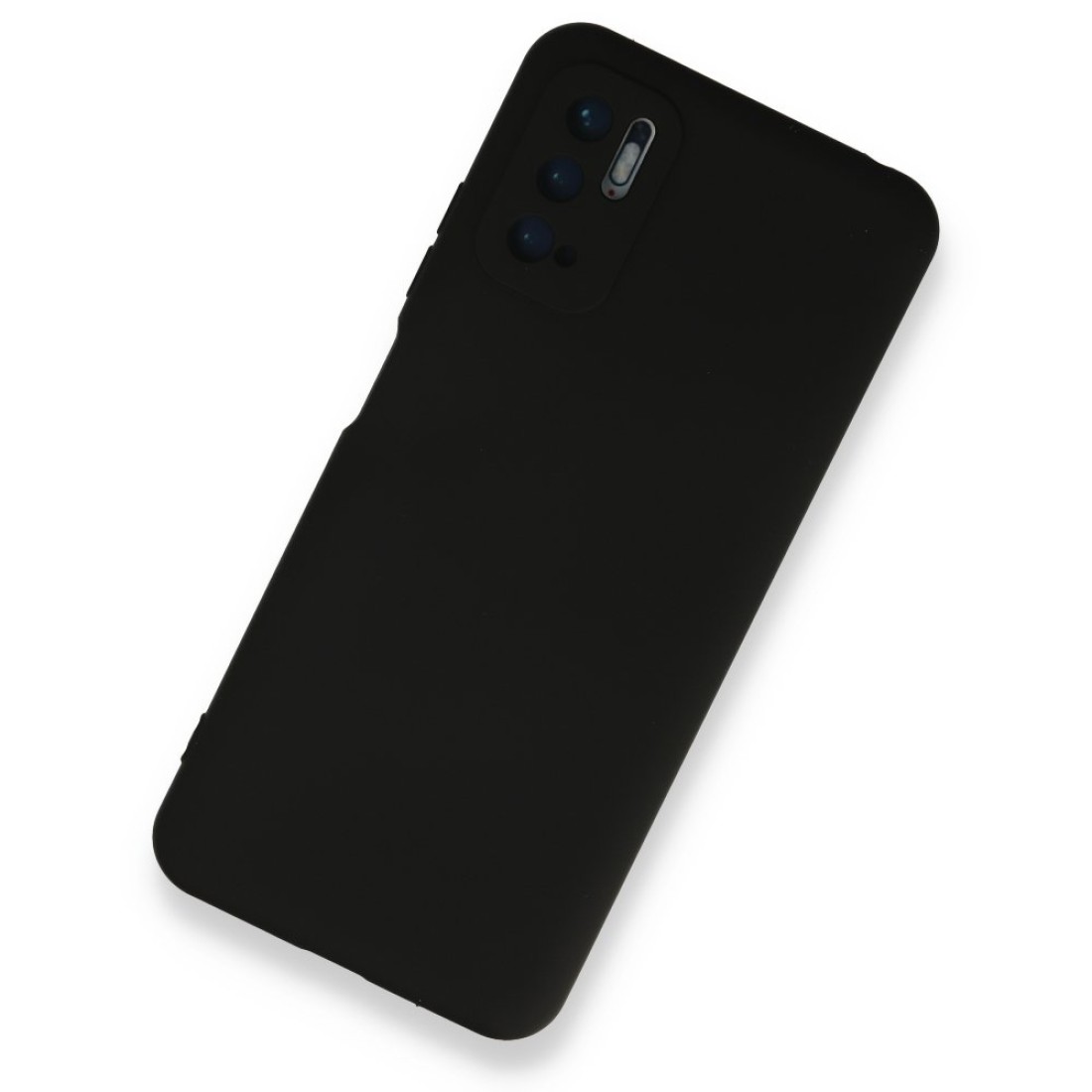 Xiaomi Poco M3 Pro Kılıf Nano içi Kadife  Silikon - Siyah