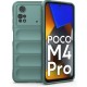 Xiaomi Poco M4 Pro 4G Kılıf Optimum Silikon - Koyu Yeşil