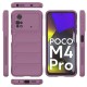 Xiaomi Poco M4 Pro 4G Kılıf Optimum Silikon - Mor