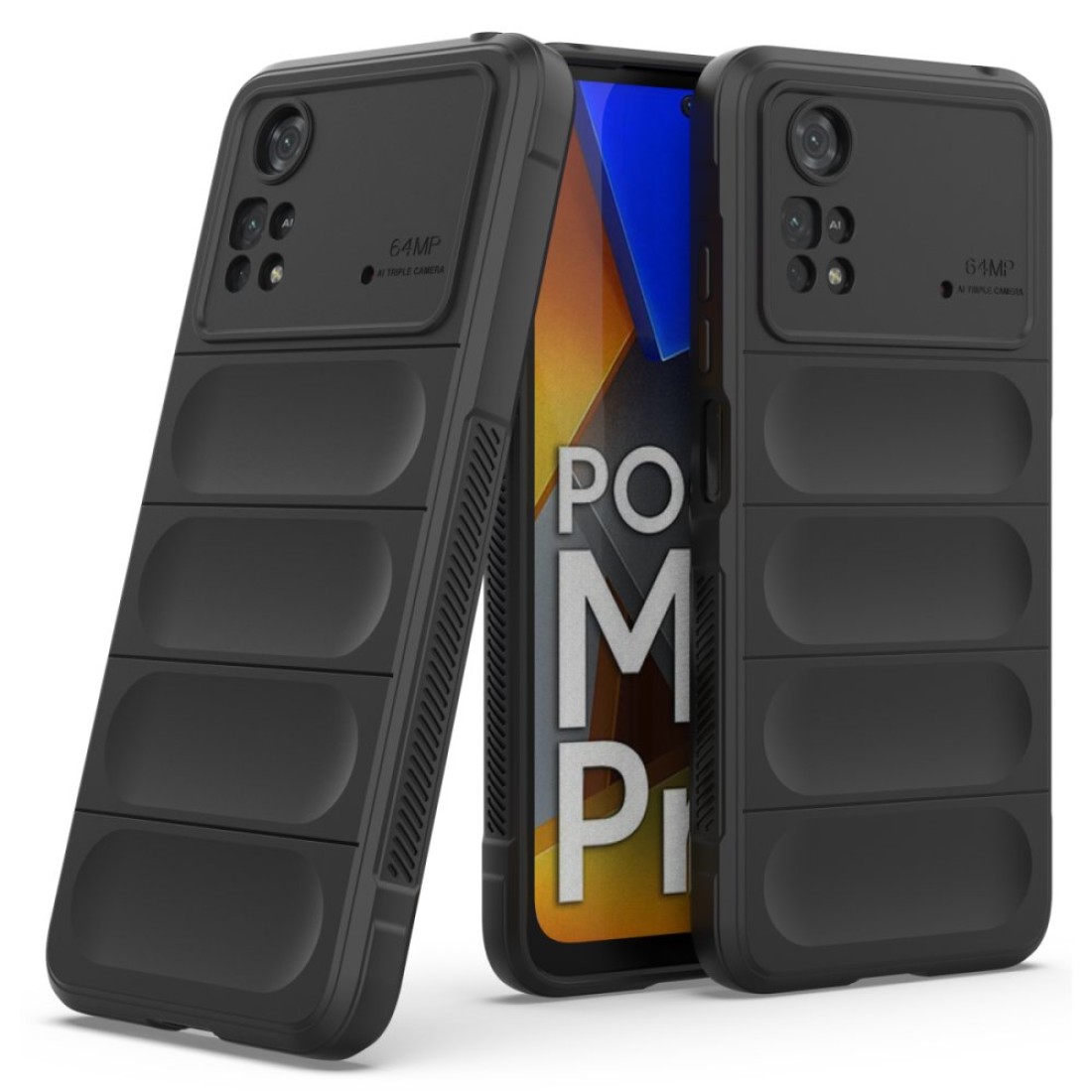 Xiaomi Poco M4 Pro 4G Kılıf Optimum Silikon - Siyah