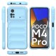 Xiaomi Poco M4 Pro 4G Kılıf Optimum Silikon - Sky Blue