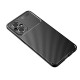 Xiaomi Poco M5 Kılıf Focus Karbon Silikon - Siyah