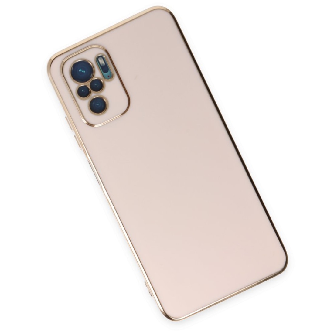 Xiaomi Poco M5s Kılıf Volet Silikon - Pembe