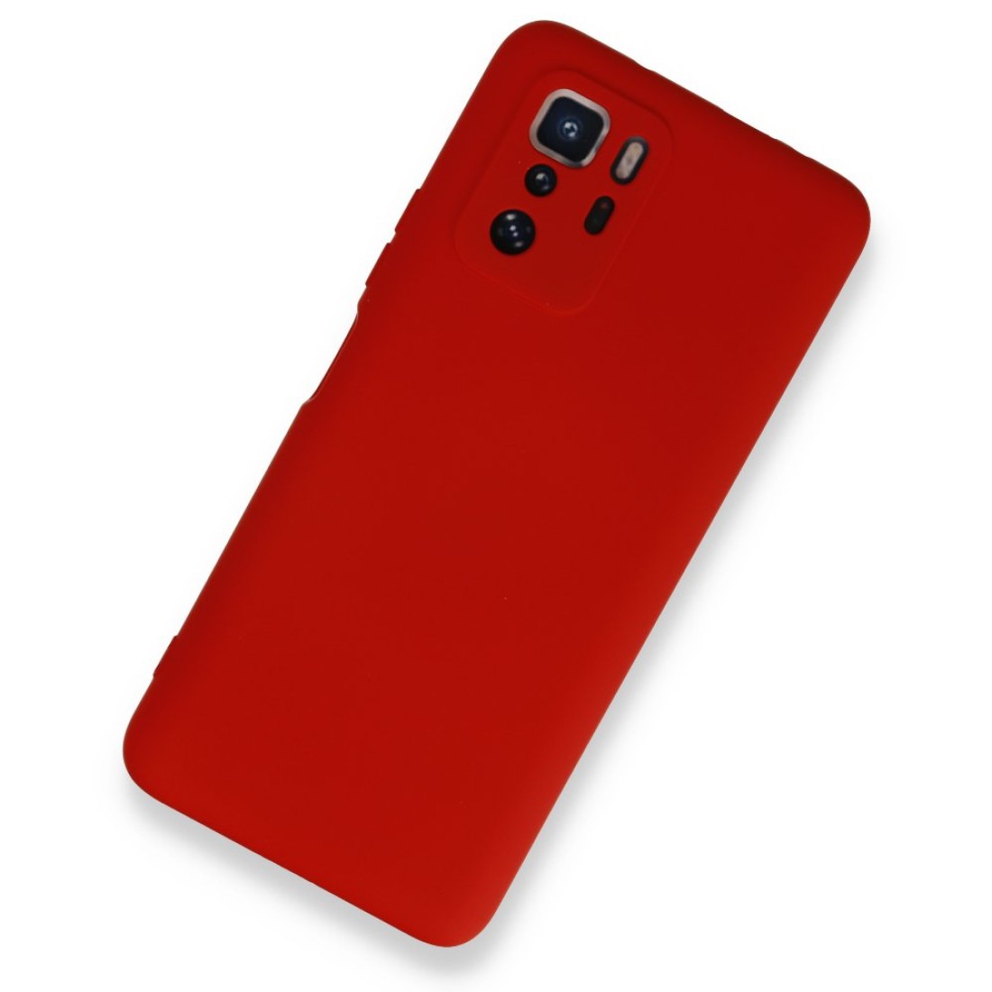 Xiaomi Poco X3 GT Kılıf Nano içi Kadife  Silikon - Kırmızı