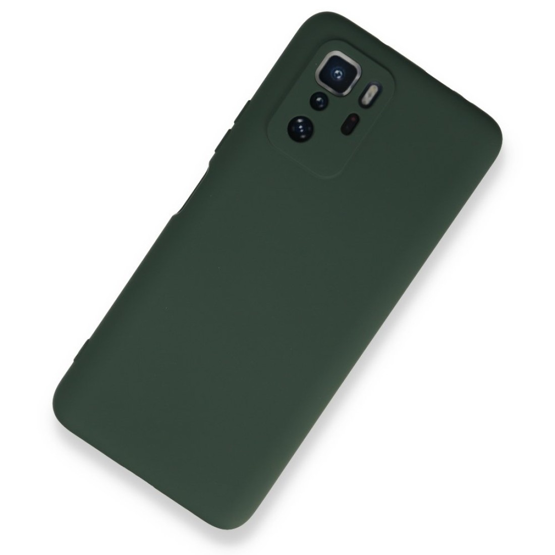 Xiaomi Poco X3 GT Kılıf Nano içi Kadife  Silikon - Koyu Yeşil