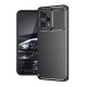 Xiaomi Poco X5 5G Kılıf Focus Karbon Silikon - Siyah