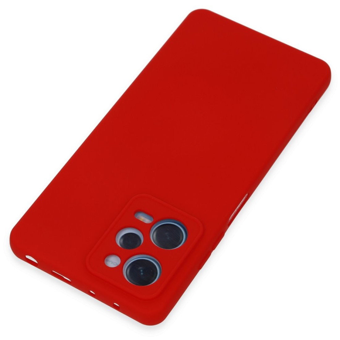 Xiaomi Poco X5 5G Kılıf Nano içi Kadife  Silikon - Kırmızı