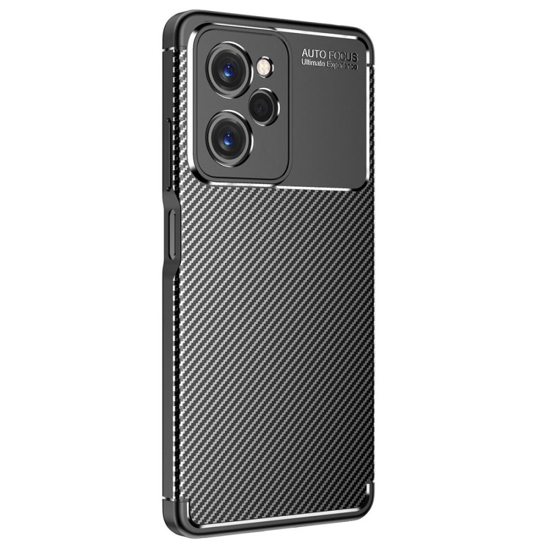 Xiaomi Poco X5 Pro 5G Kılıf Focus Karbon Silikon - Siyah