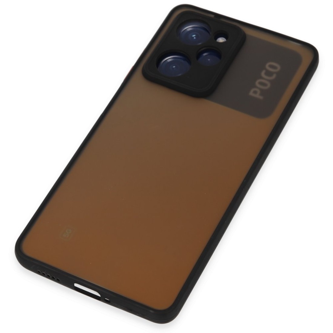 Xiaomi Poco X5 Pro 5G Kılıf Montreal Silikon Kapak - Siyah
